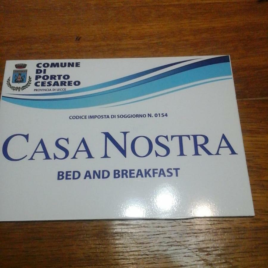 Casa Nostra B&B Порто-Чезарео Екстер'єр фото